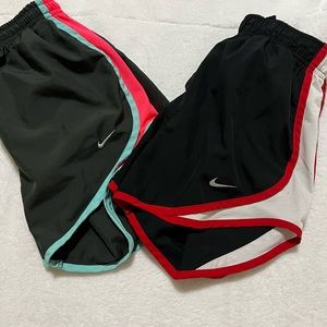 2 pair of Nike shorts
